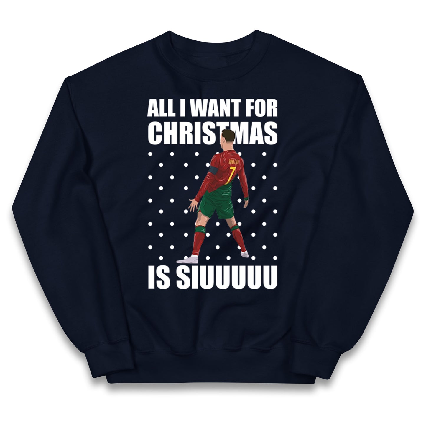 ronaldo christmas jumper