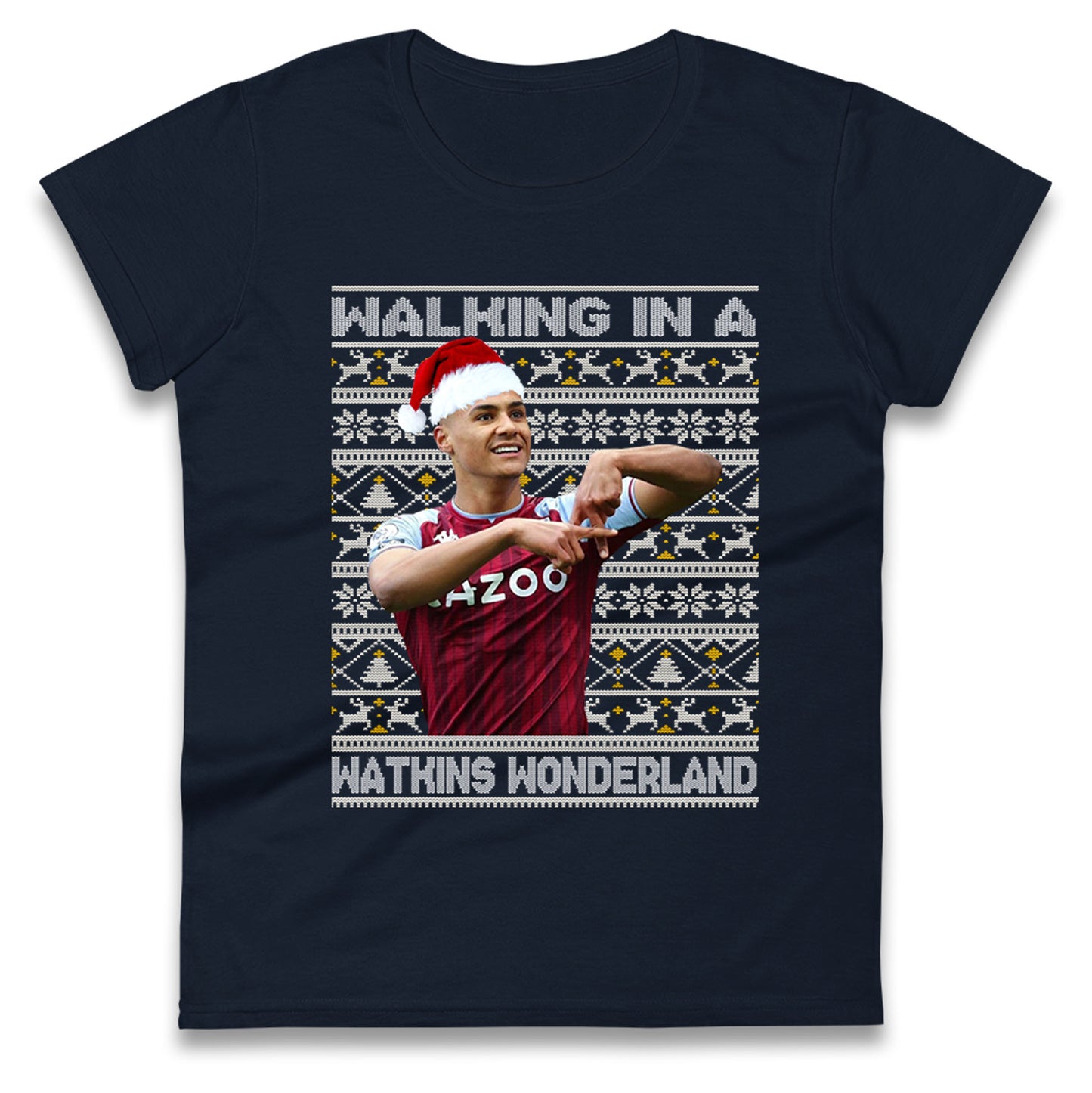 ollie watkins christmas womens t shirt