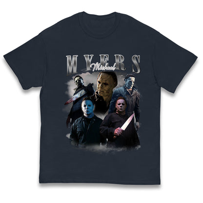 Michael Myers Serial Killer Halloween Bootleg Kids T Shirt