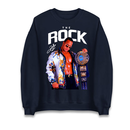 The Rock wwe Bootleg Unisex Sweatshirt