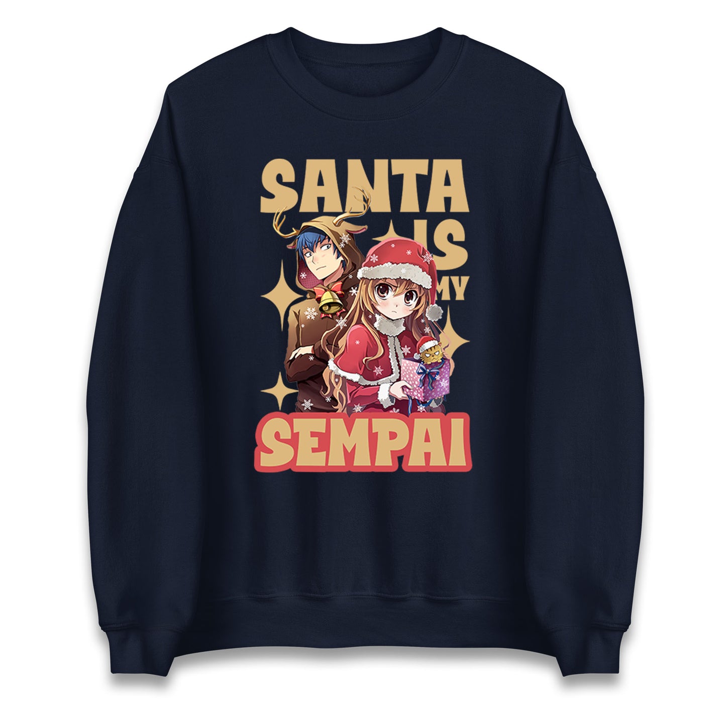 toradora anime christmas sweatshirt