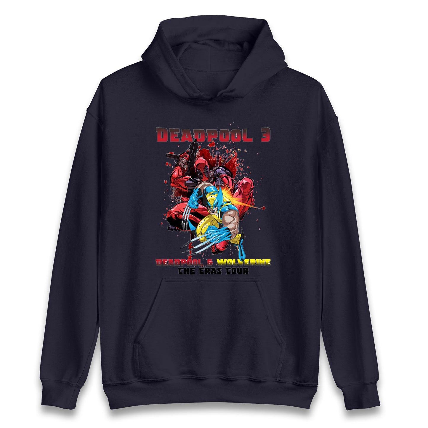 Deadpool and Wolverine The eras Tour Unisex Hoodie