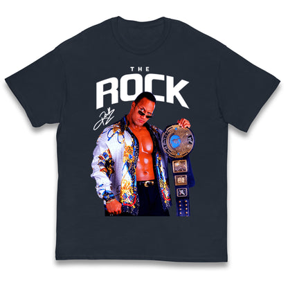 The Rock wwe Bootleg Kids T Shirt