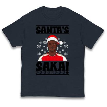 bukayo saka christmas t shirt