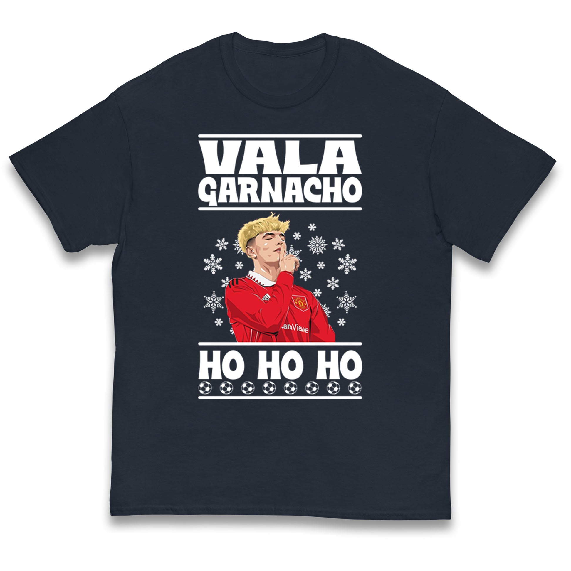 alejandro garnacho christmas t shirt