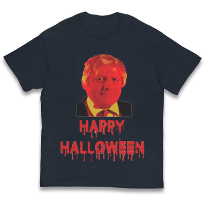 Boris Johnson Happy Halloween T Shirt
