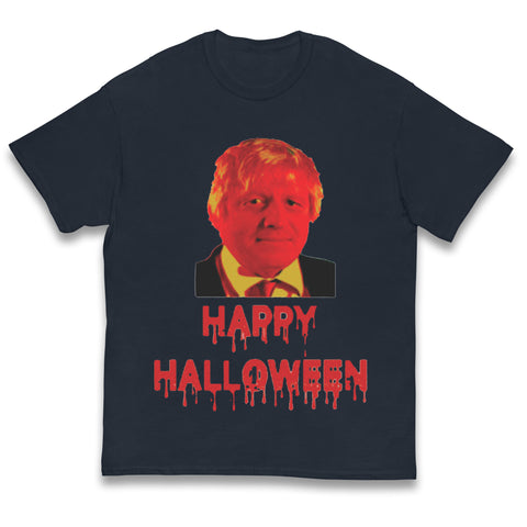 Boris Johnson Happy Halloween T Shirt
