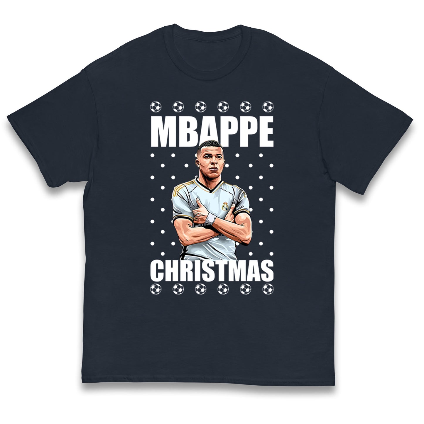 kylian mbappe christmas t shirt