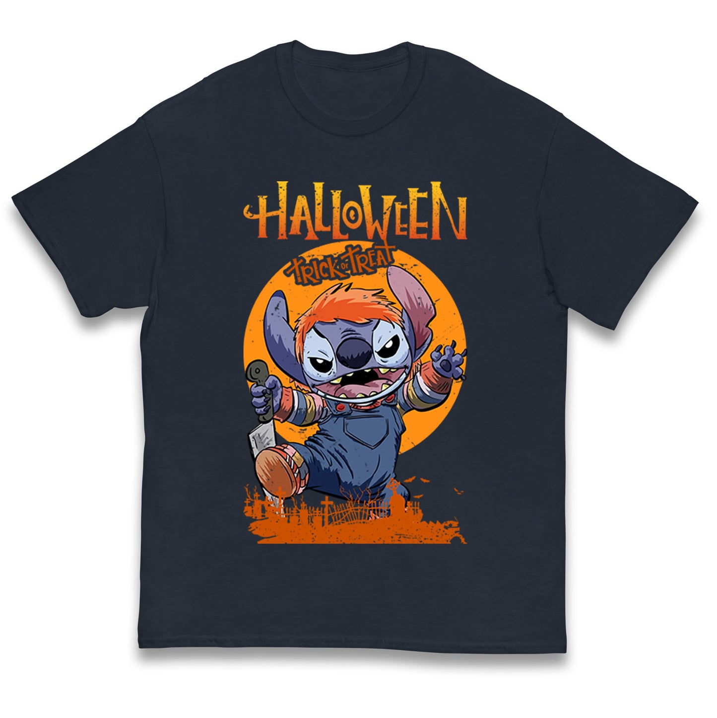 Lilo And Stitch Halloween Kids T Shirt