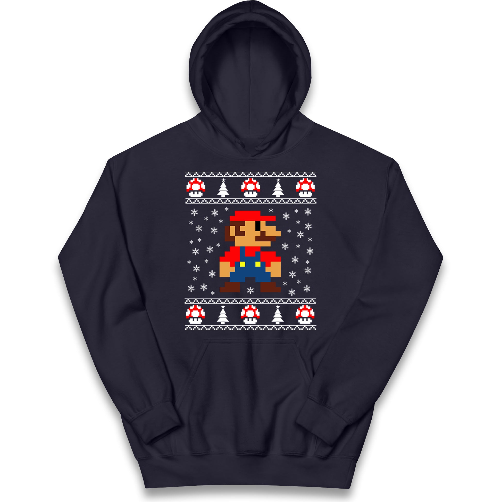 super mario christmas hoodie