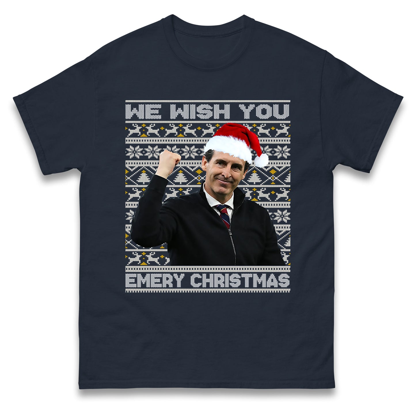 unai emery christmas t shirt