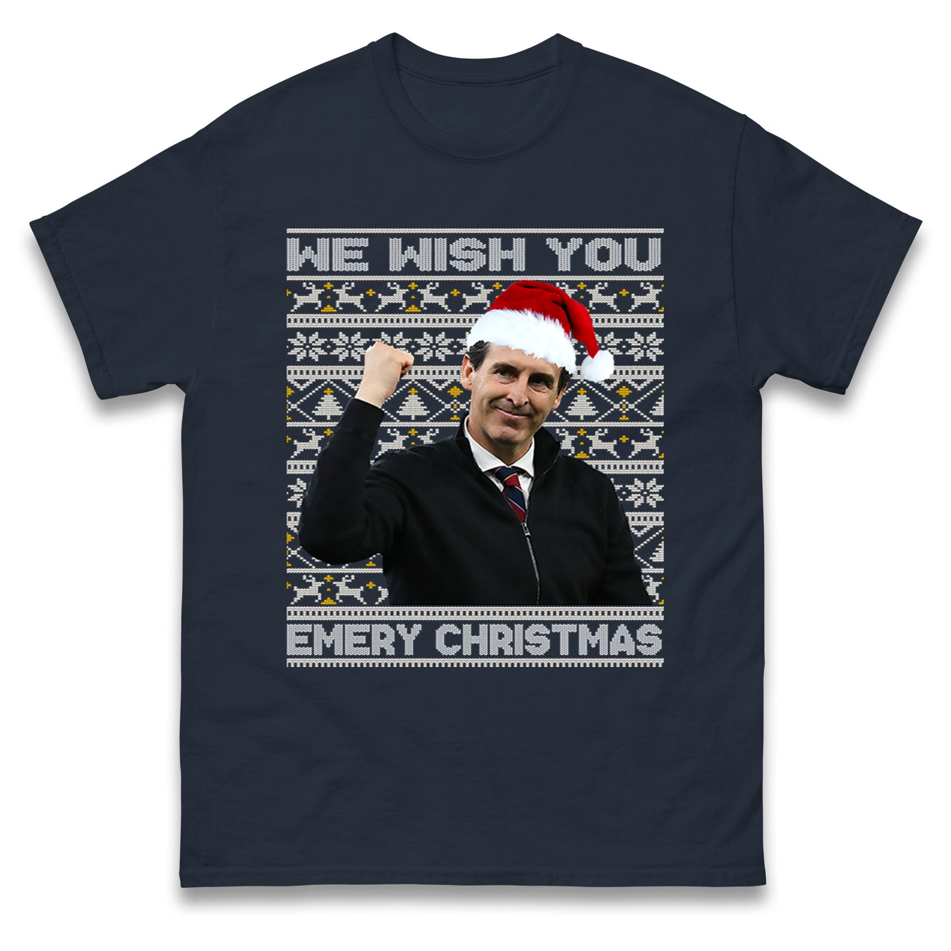 unai emery christmas t shirt