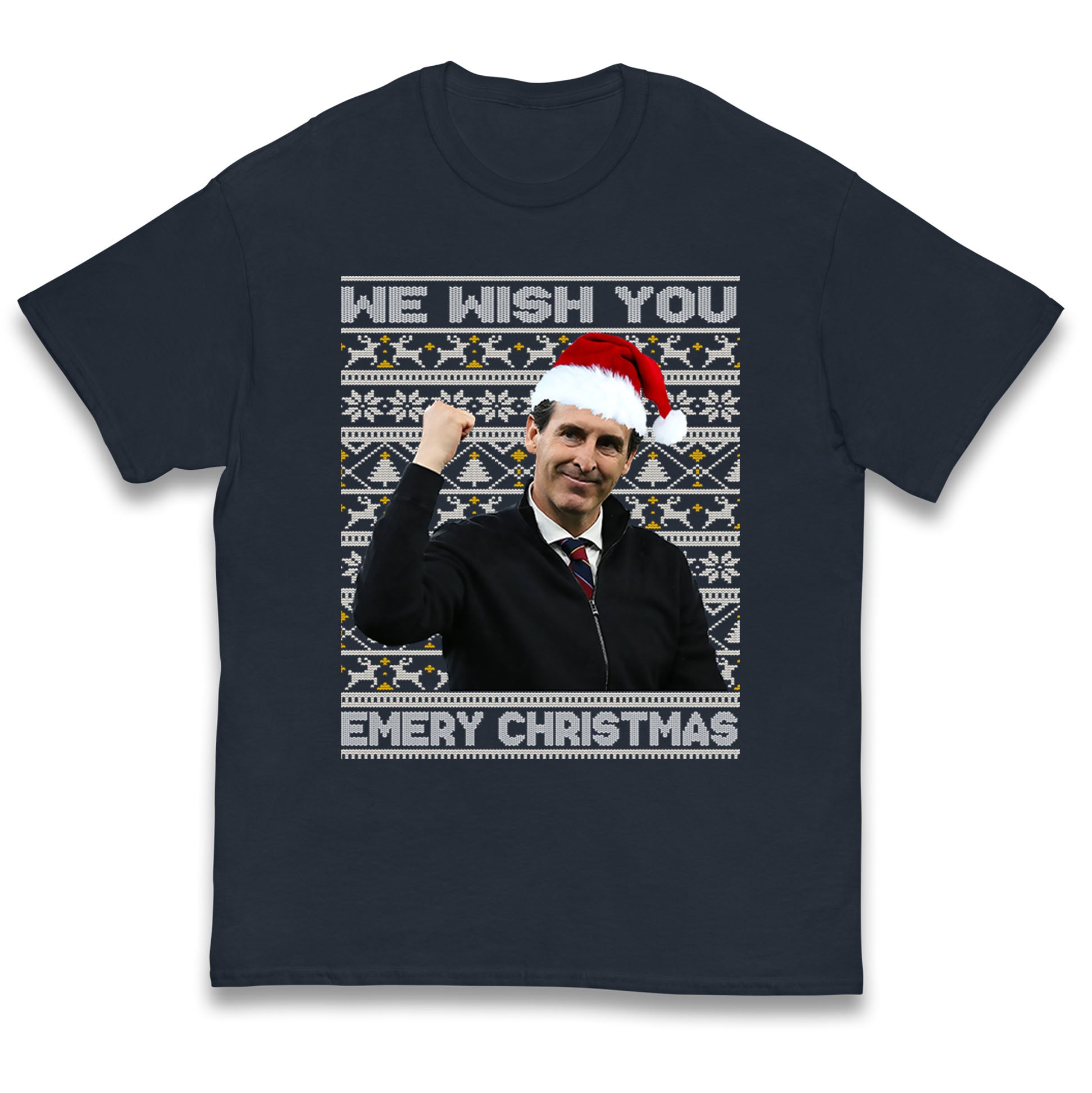 unai emery christmas t shirt