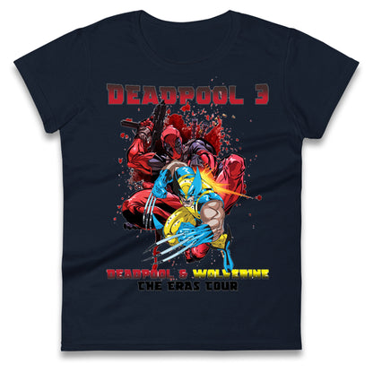 Deadpool and Wolverine The eras Tour Womens Tee Top