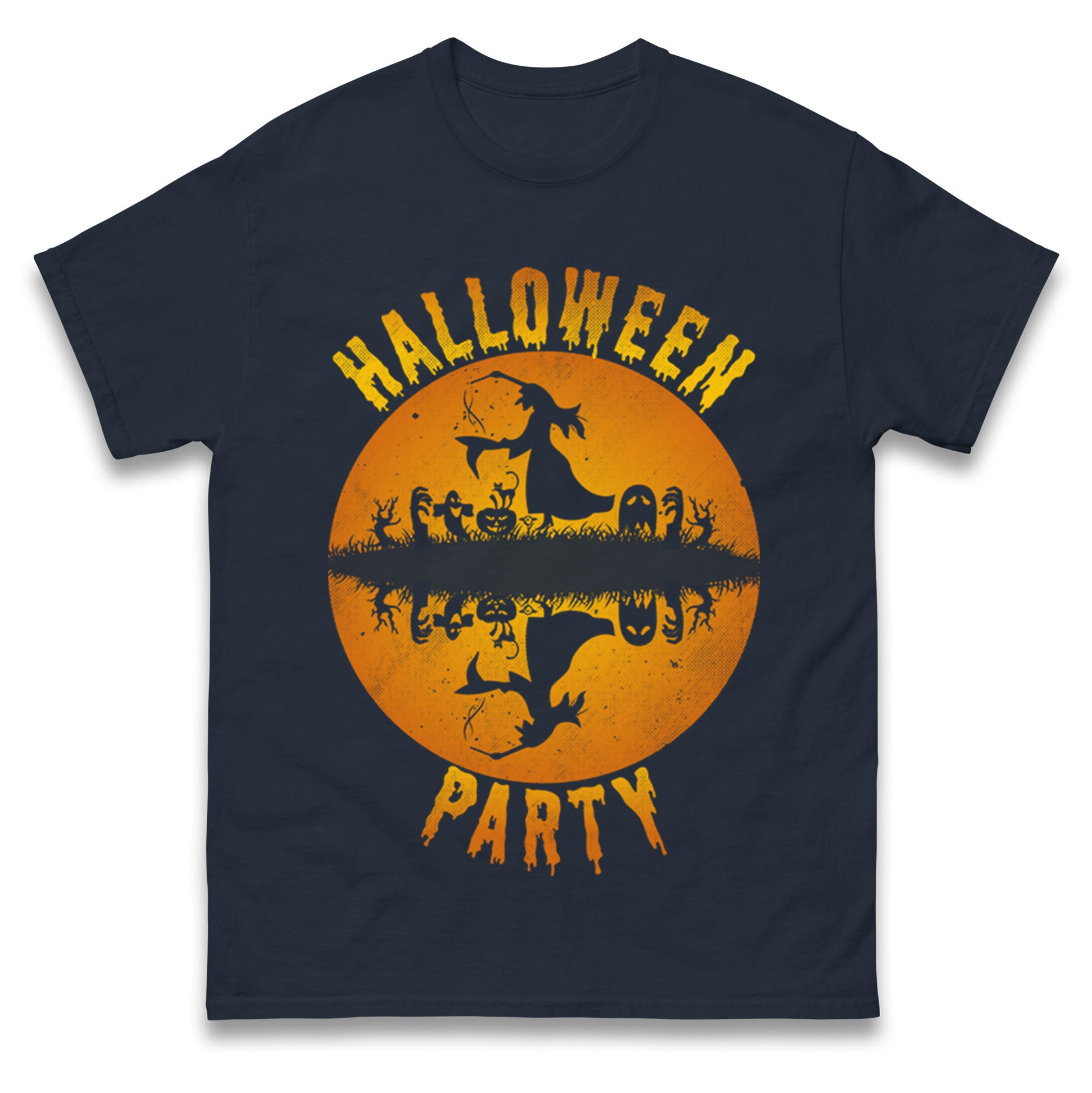 Scary Witch Halloween Party T Shirts
