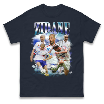 Zinedine Zidane Mens Tee Top