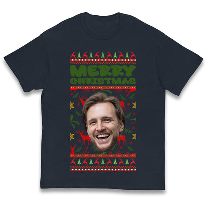 Personalise Merry Christmas T Shirt
