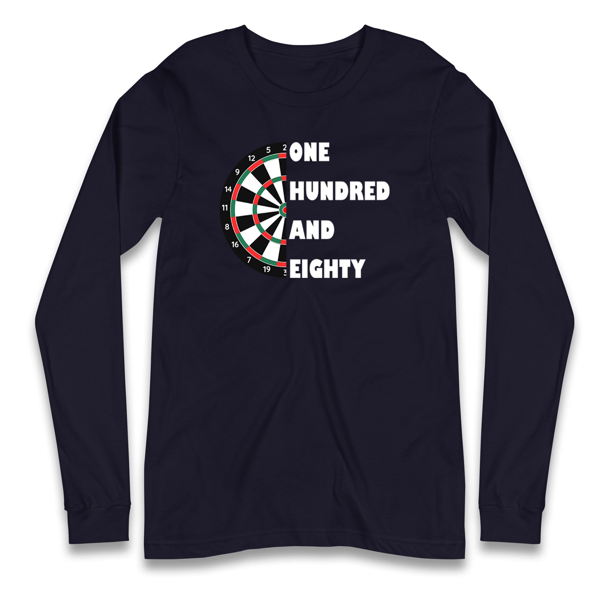 darts christmas long sleeve t shirt