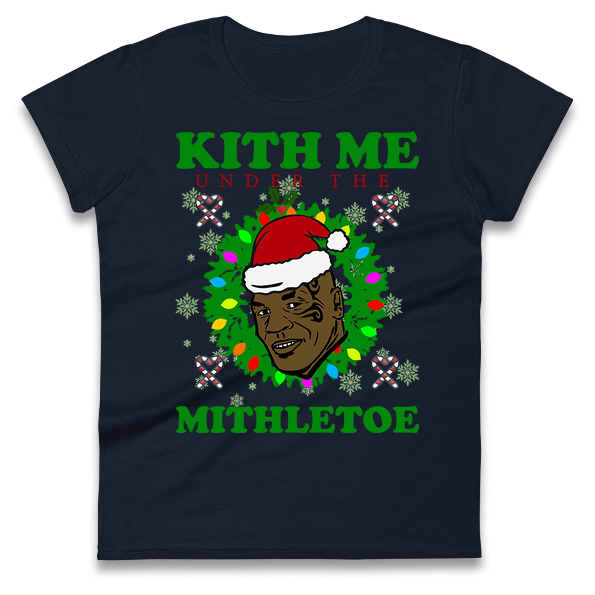 Mike Tyson Funny Christmas T Shirt