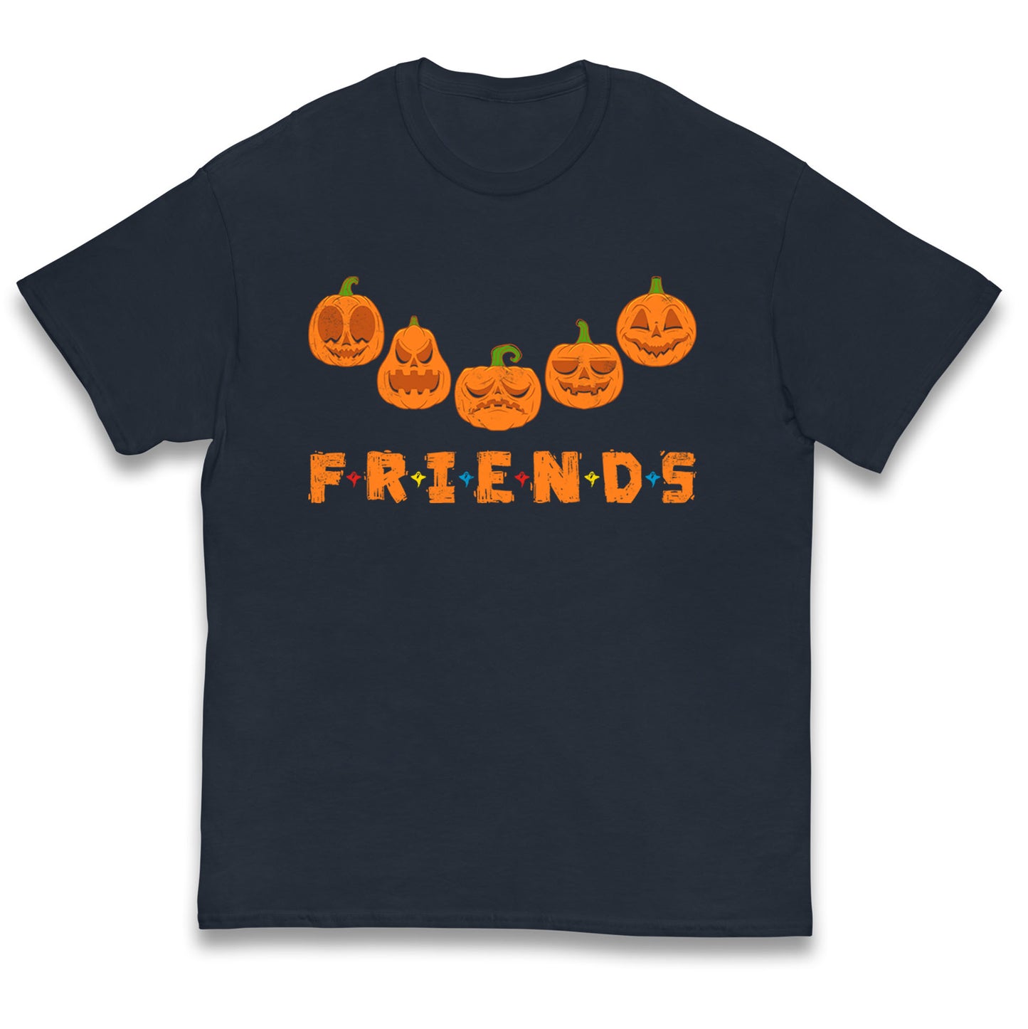 Scary Pumpkins Friends Halloween T Shirt
