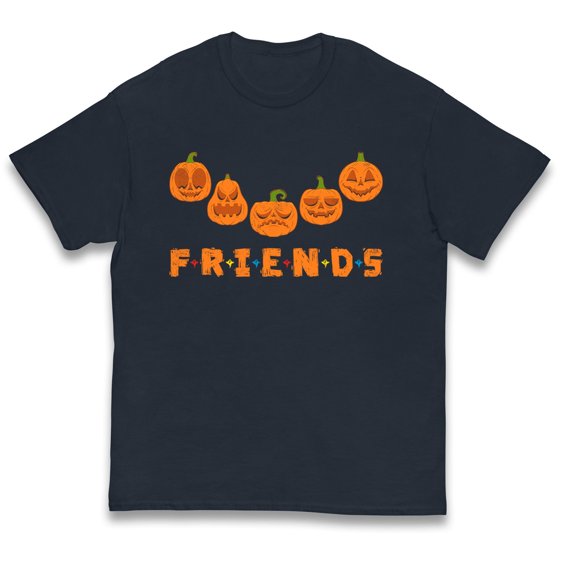 Scary Pumpkins Friends Halloween T Shirt
