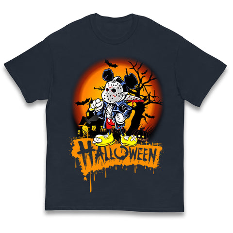 Mickey Mouse Haunted Halloween T Shirt
