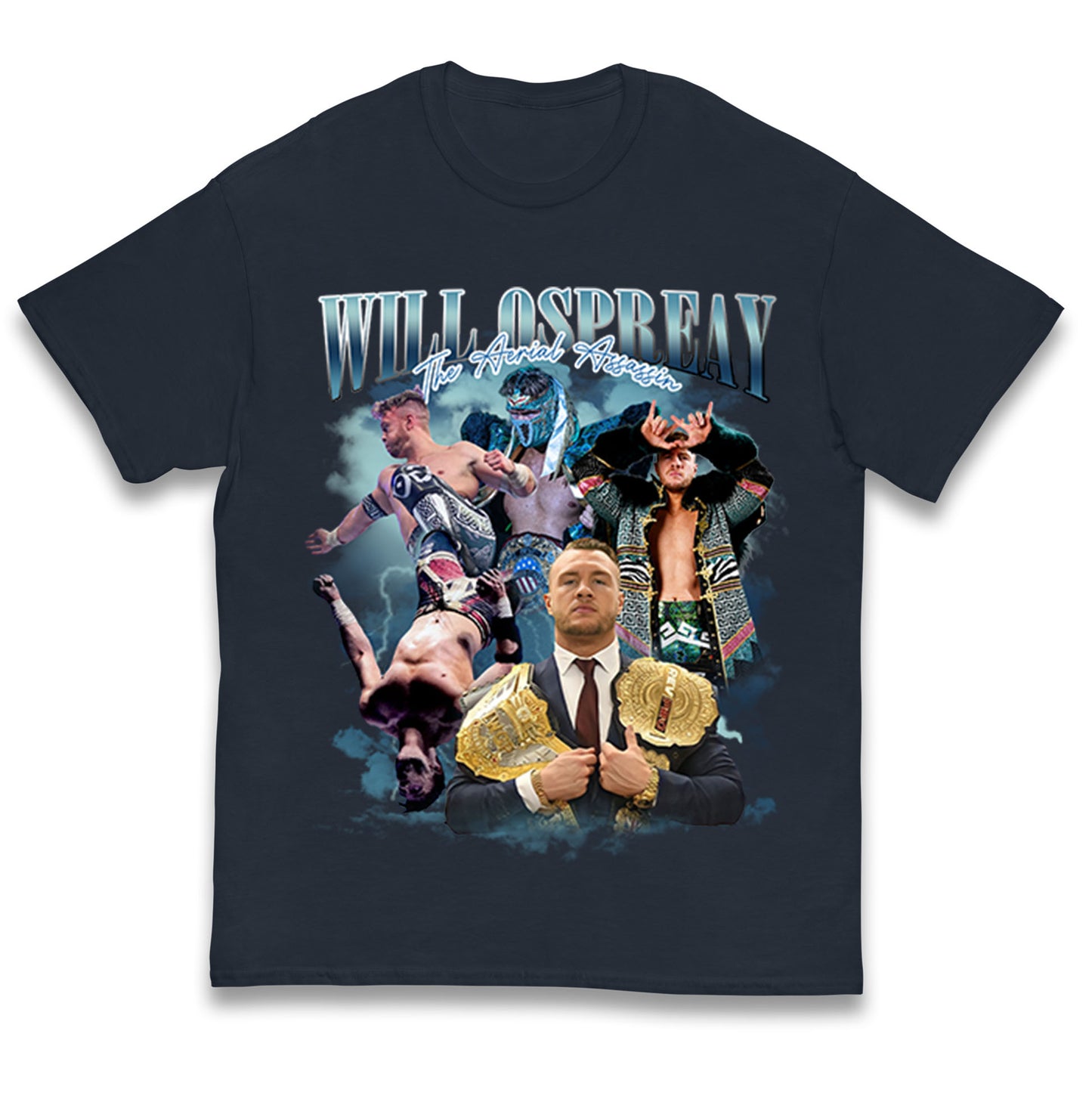 Will Ospreay The Aerial Assassin Wrestling Kids T Shirt