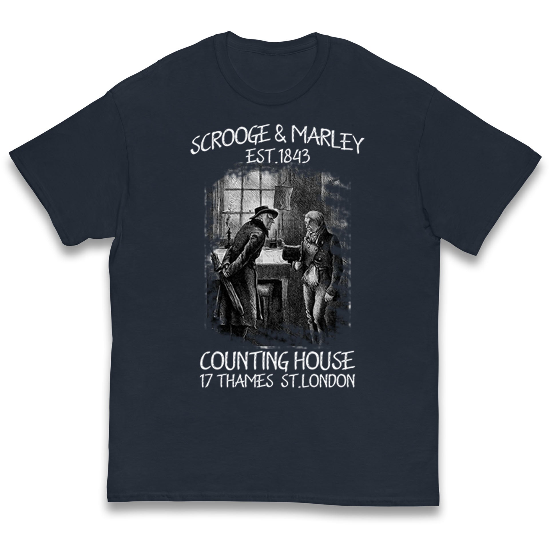 scrooge and marley t shirt