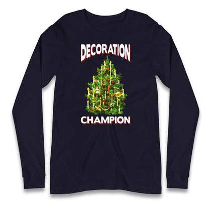 christmas tree long sleeve t shirt