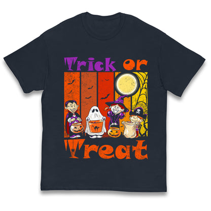 Scary Vampire Trick Or Treat Halloween T Shirt
