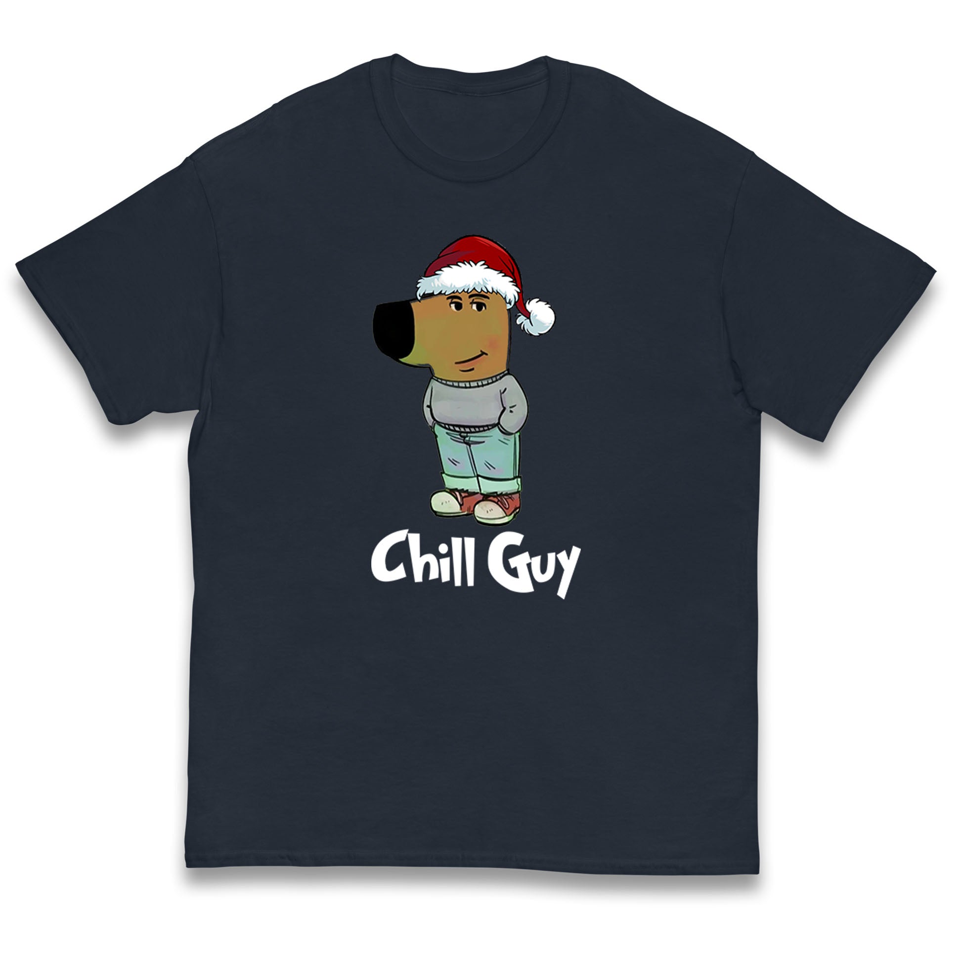 chill guy christmas t shirt