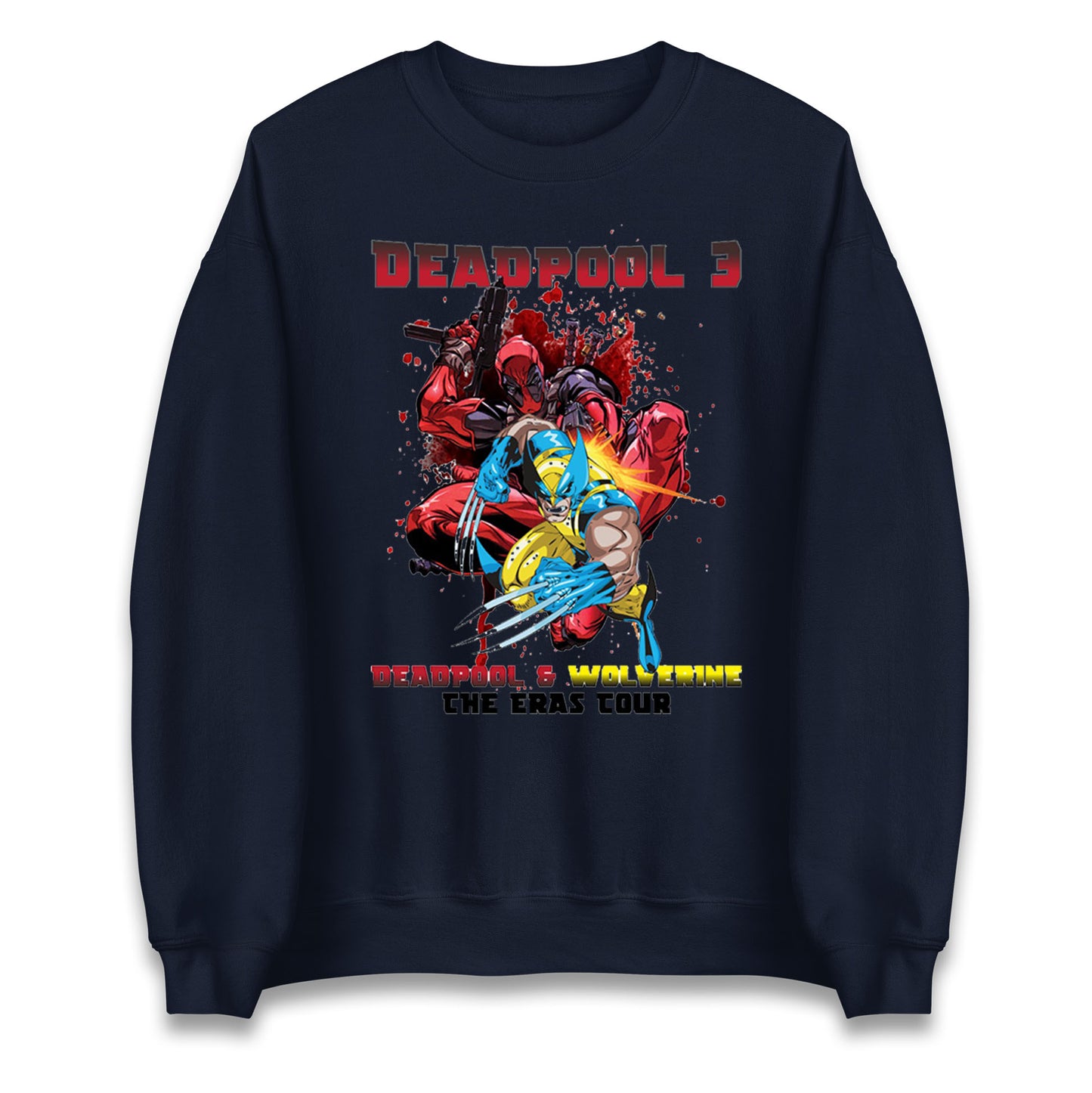 Deadpool and Wolverine The eras Tour Unisex Sweatshirt