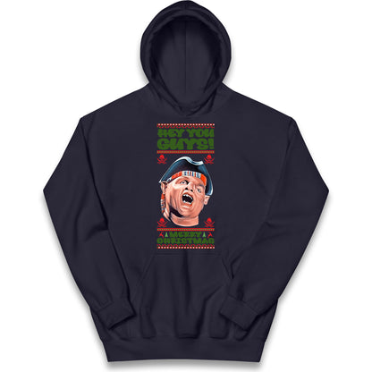 Merry Christmas Sloth The Goonies Kids Hoodie