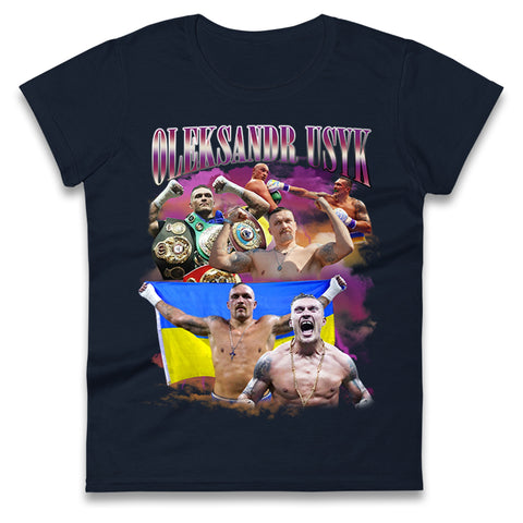 Oleksandr Usyk Bootleg Womens t shirt