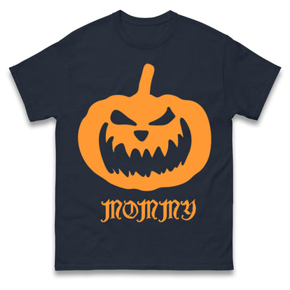 Scary Pumpkin Mommy T Shirts