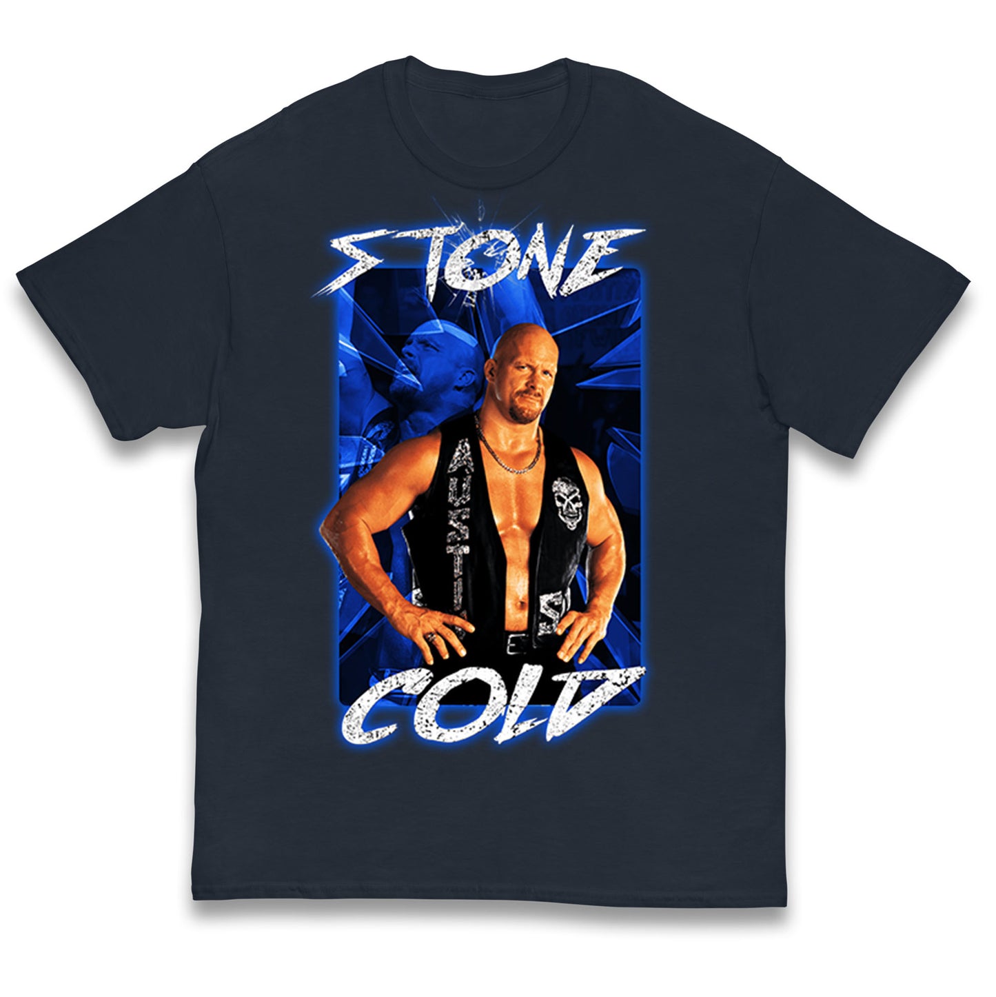 Stone Cold wwe Bootleg Kids T Shirt