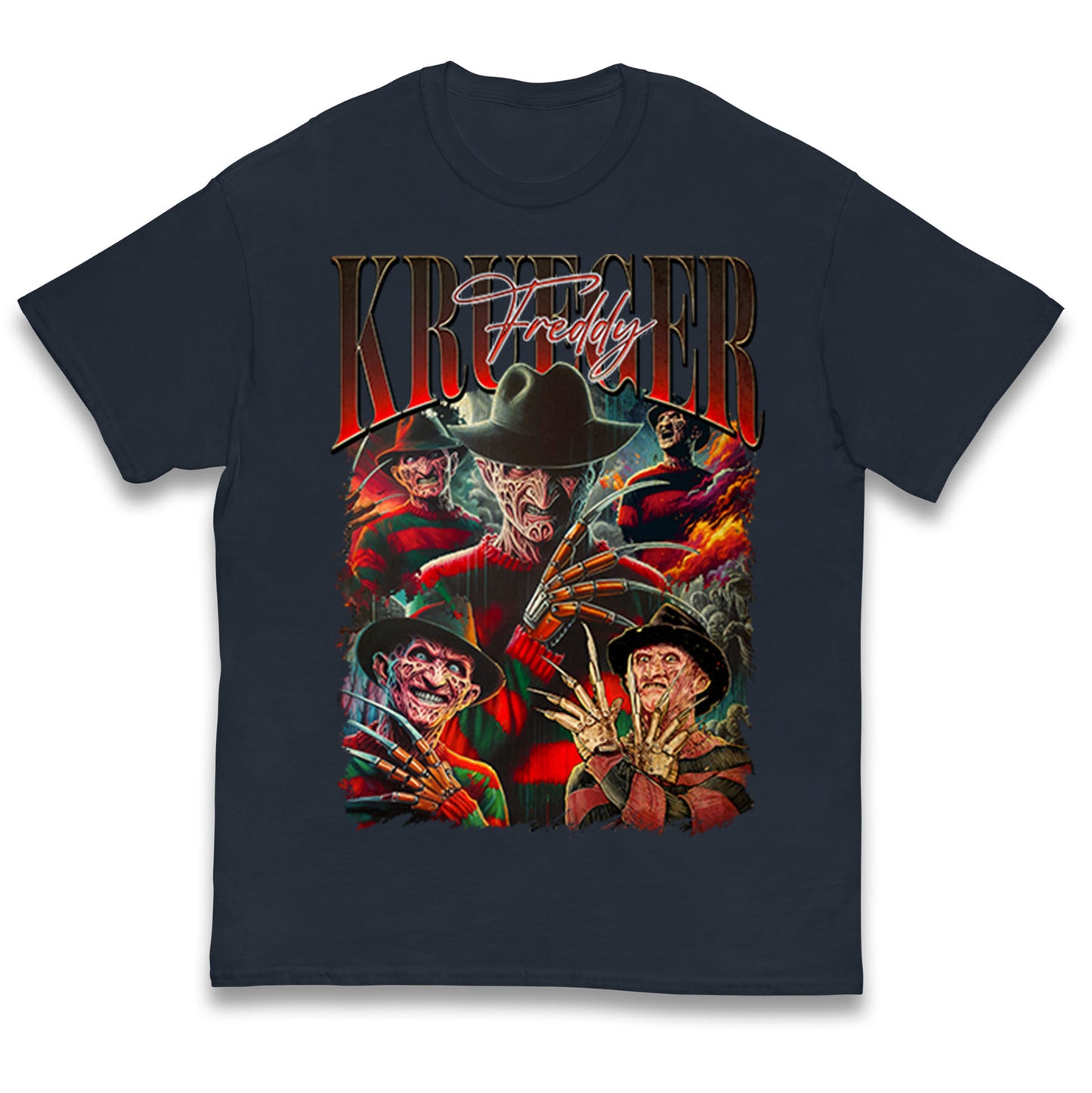 Freddy Krueger Halloween Bootleg Kids T Shirt