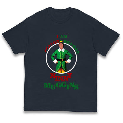 Christmas Patrick Baynham Elf Kids T Shirt