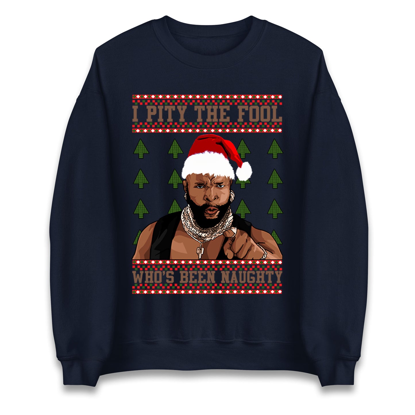 Barry Wood Whos been naughty Christmas Unisex Sweatshirt