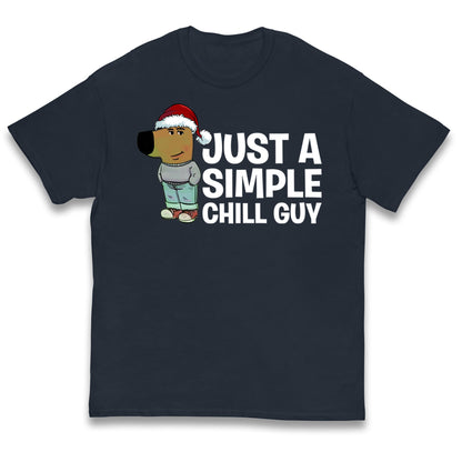 chill guy christmas t shirt