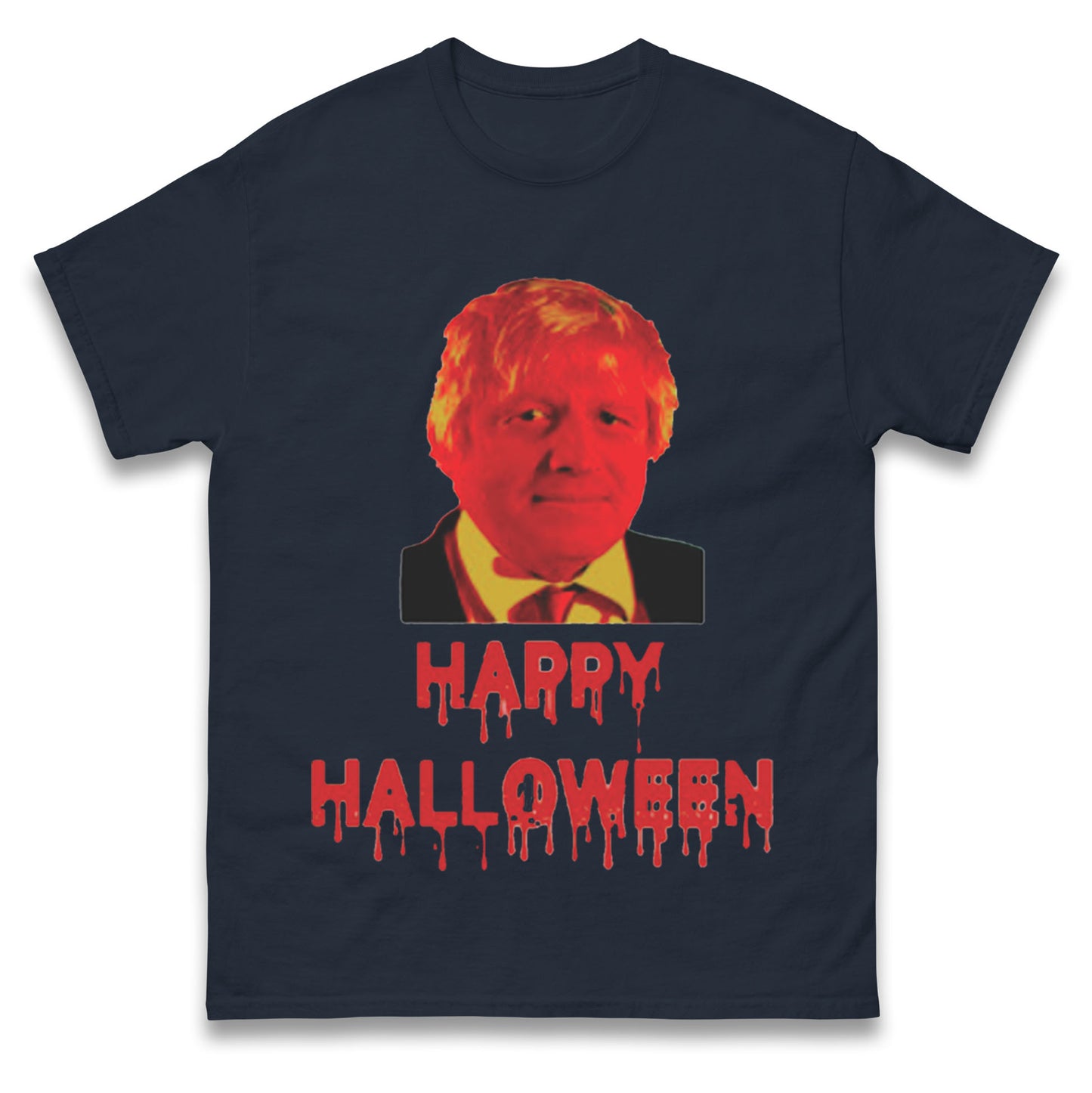 Boris Johnson Happy Halloween T Shirt
