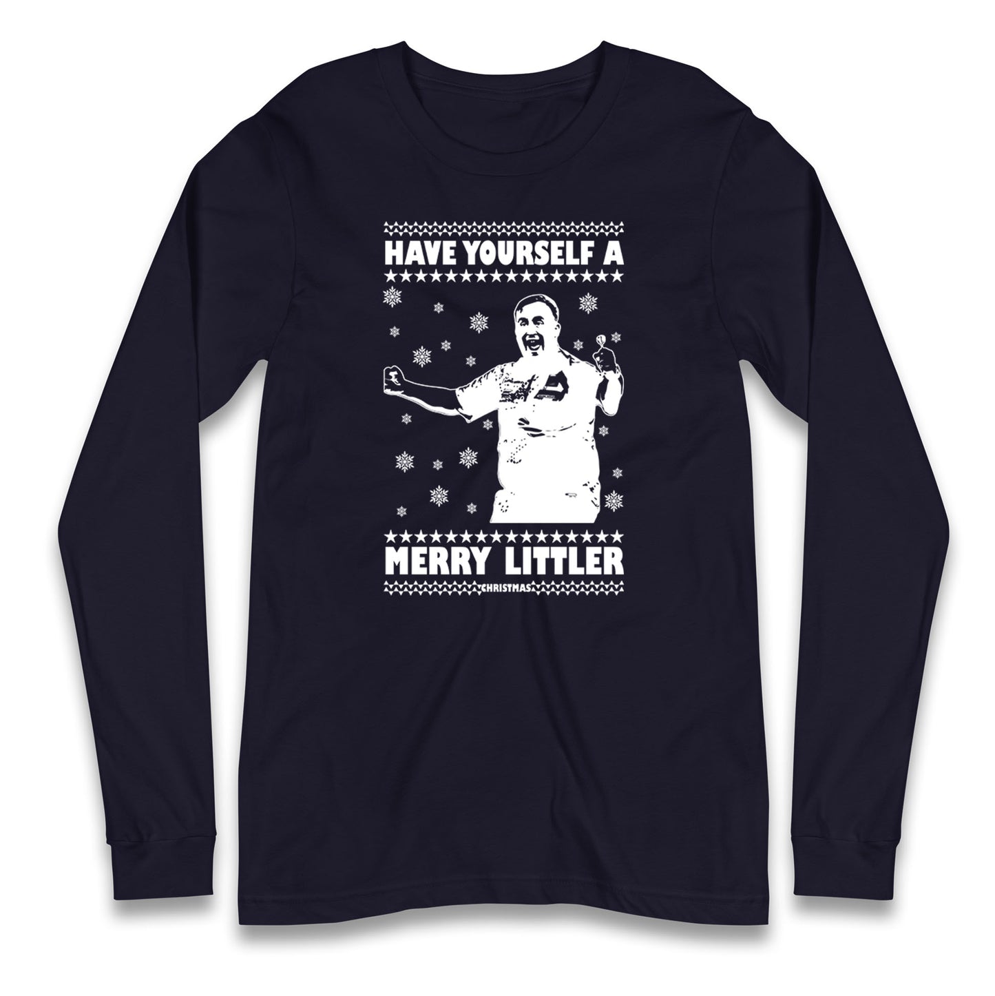 luke littler christmas long sleeve t shirt