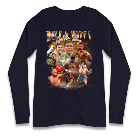 Oscar De La Hoya Bootleg Long Sleeve T Shirt