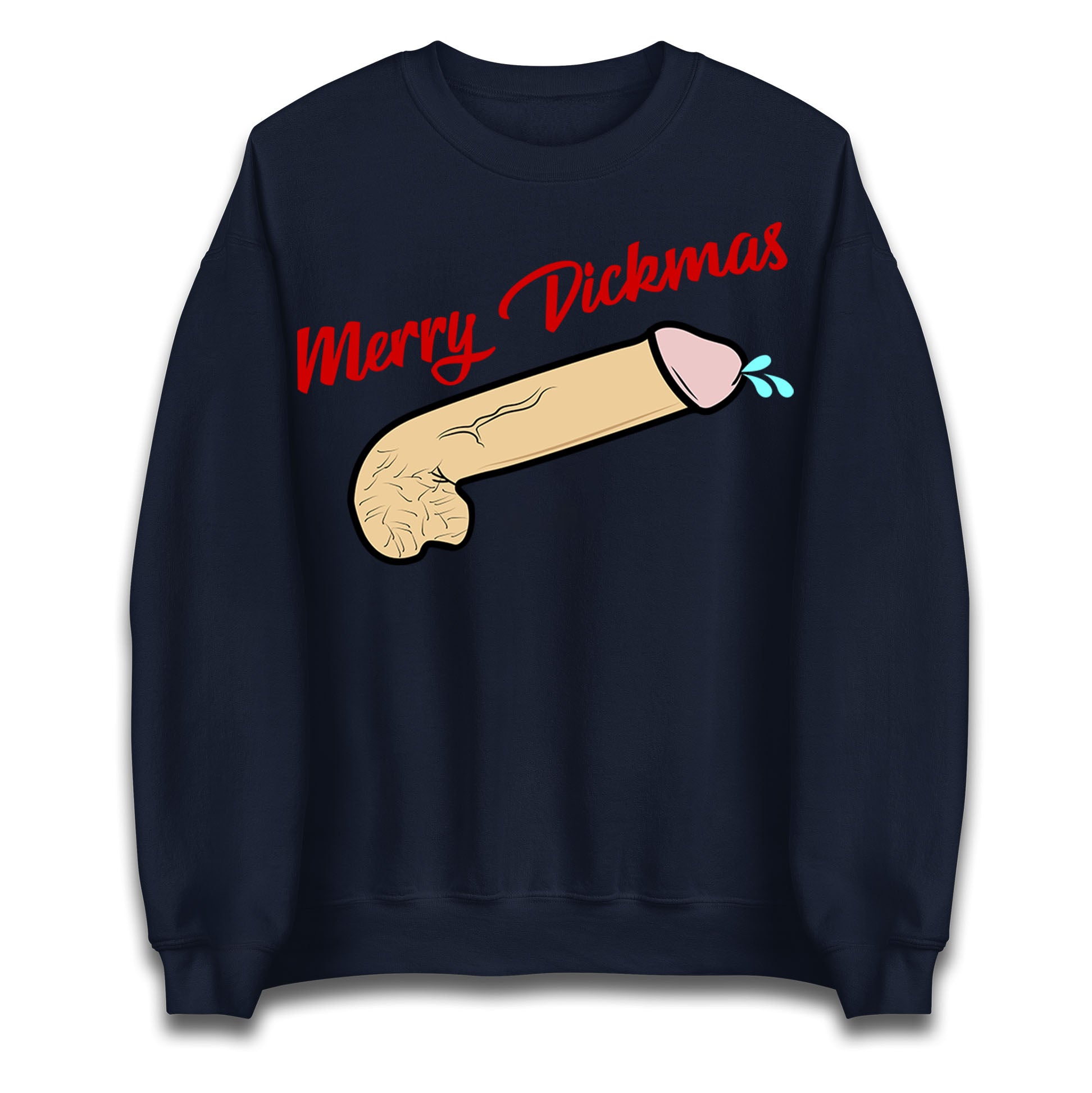 Merry Dickmas Funny Unisex Sweatshirt