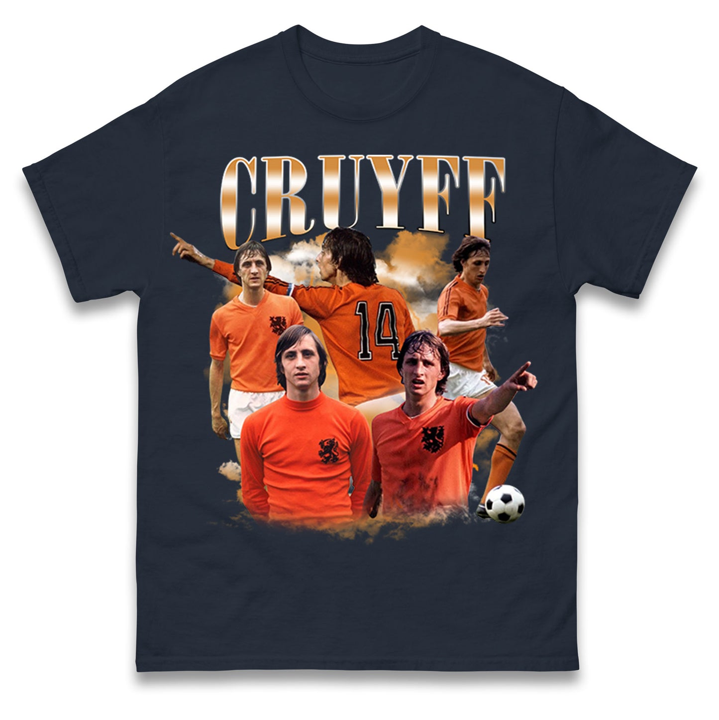 Johan Cruyff Bootleg Football T Shirt