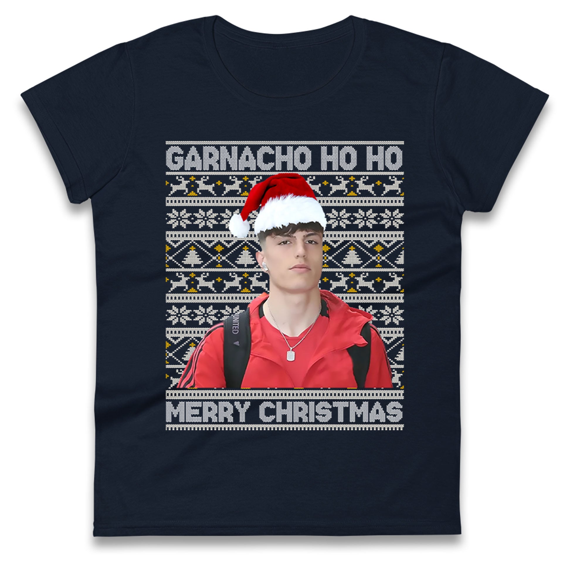 alejandro garnacho christmas womens t shirt