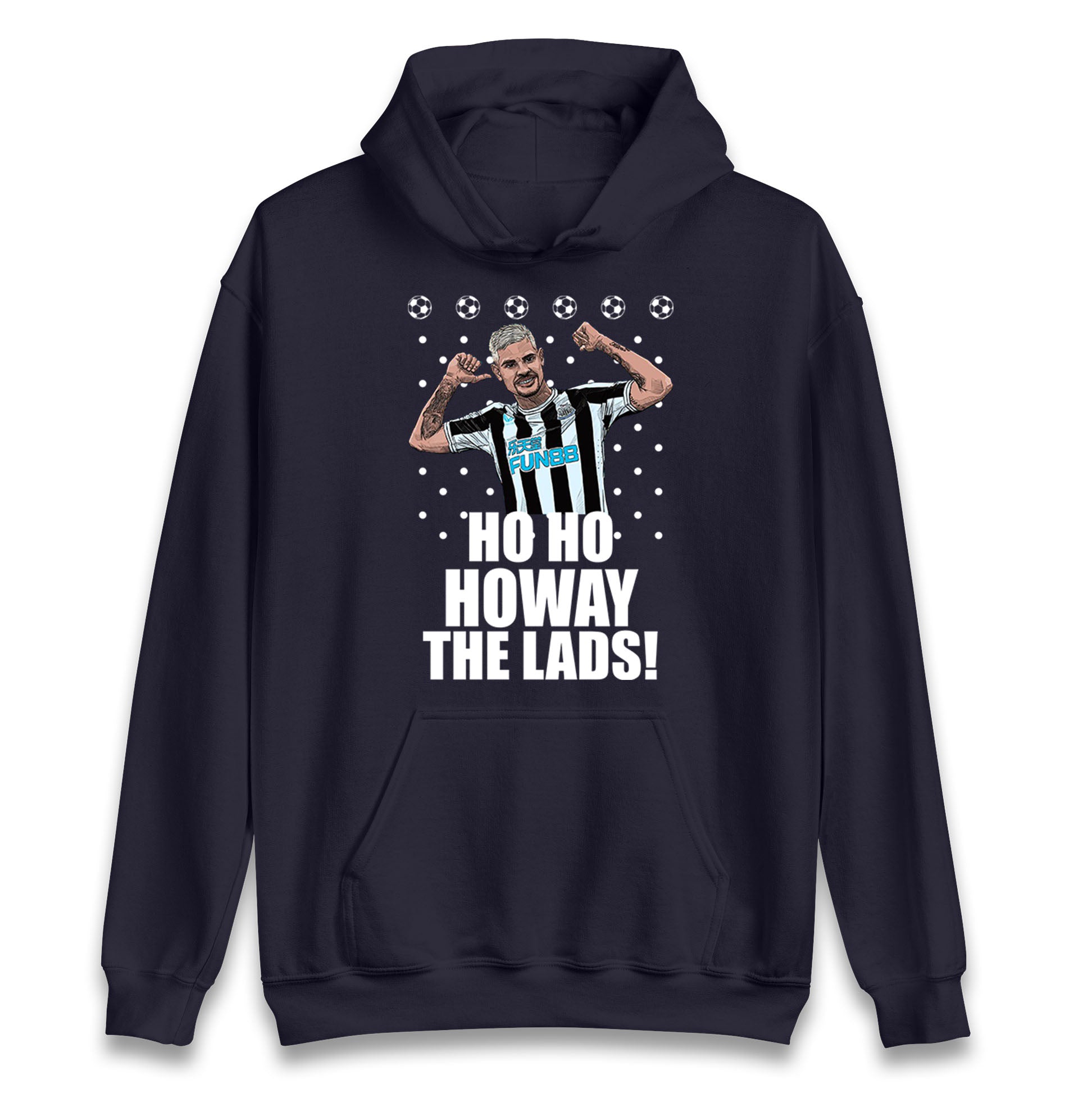 bruno guimaraes christmas hoodie