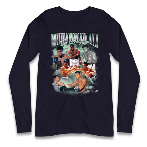 Muhammad Ali The Greatest Long Sleeve T Shirt