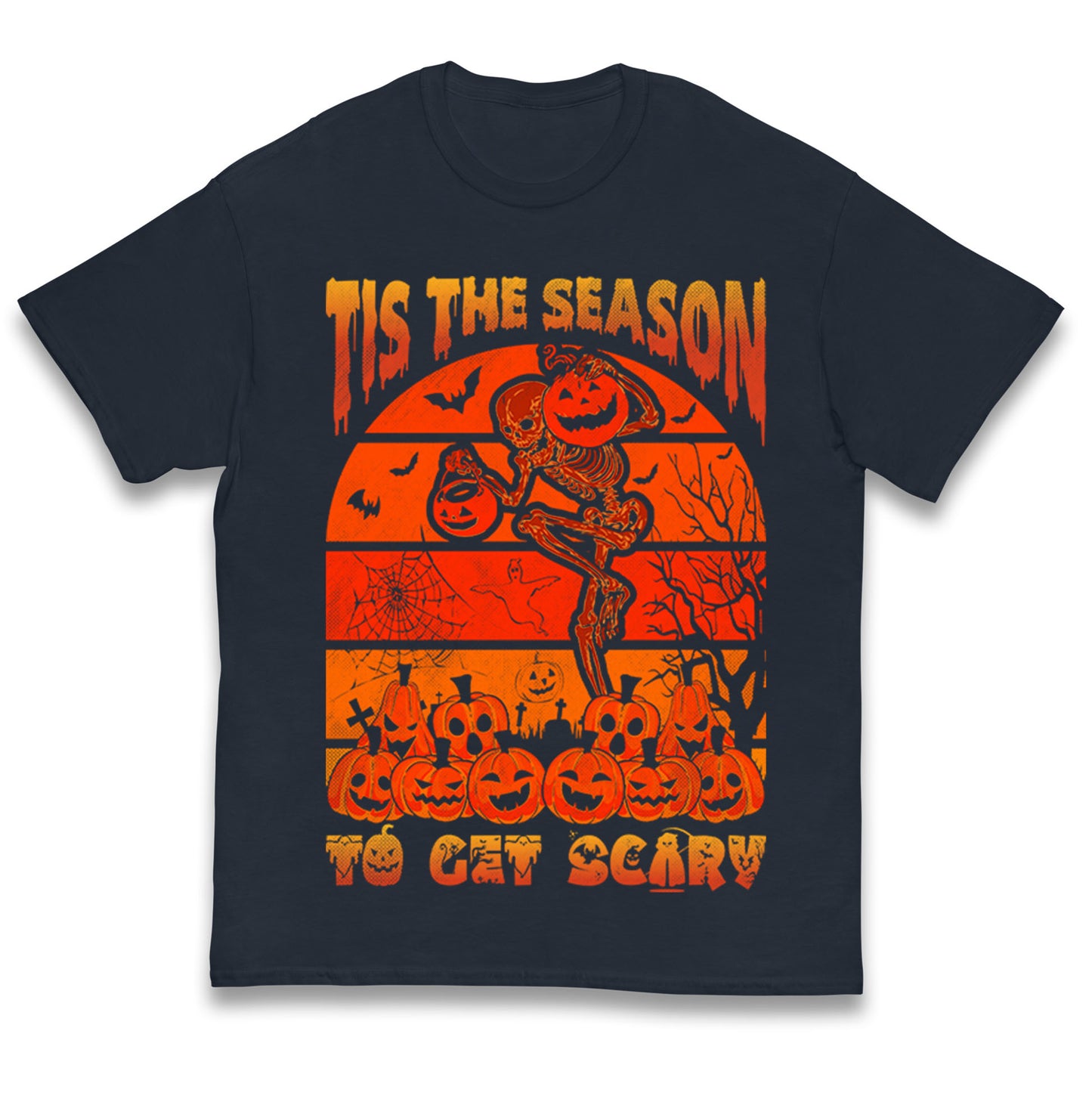 Tis The Season To Get Scary Halloween T Shirt
