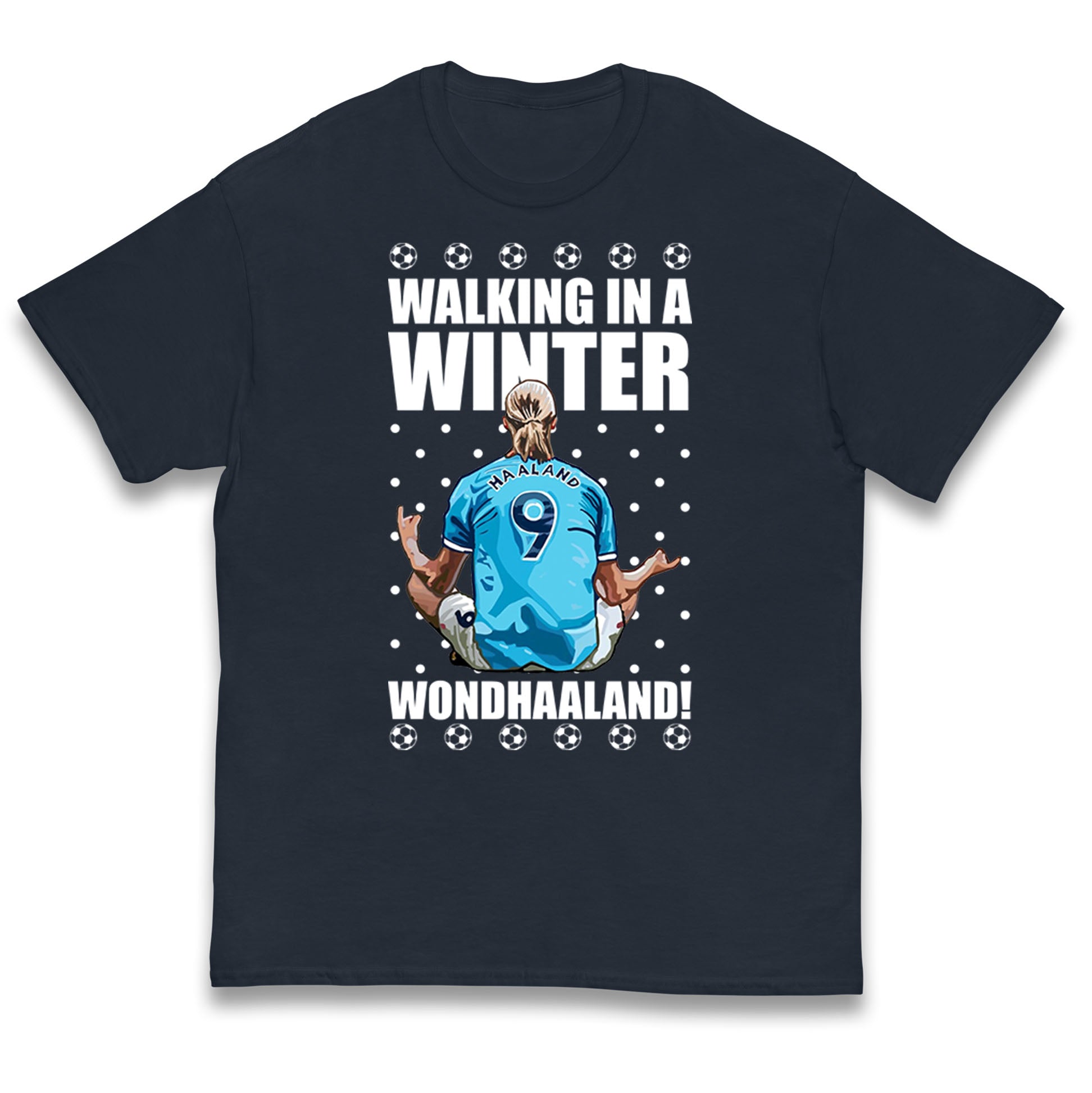 erling haaland christmas t shirt